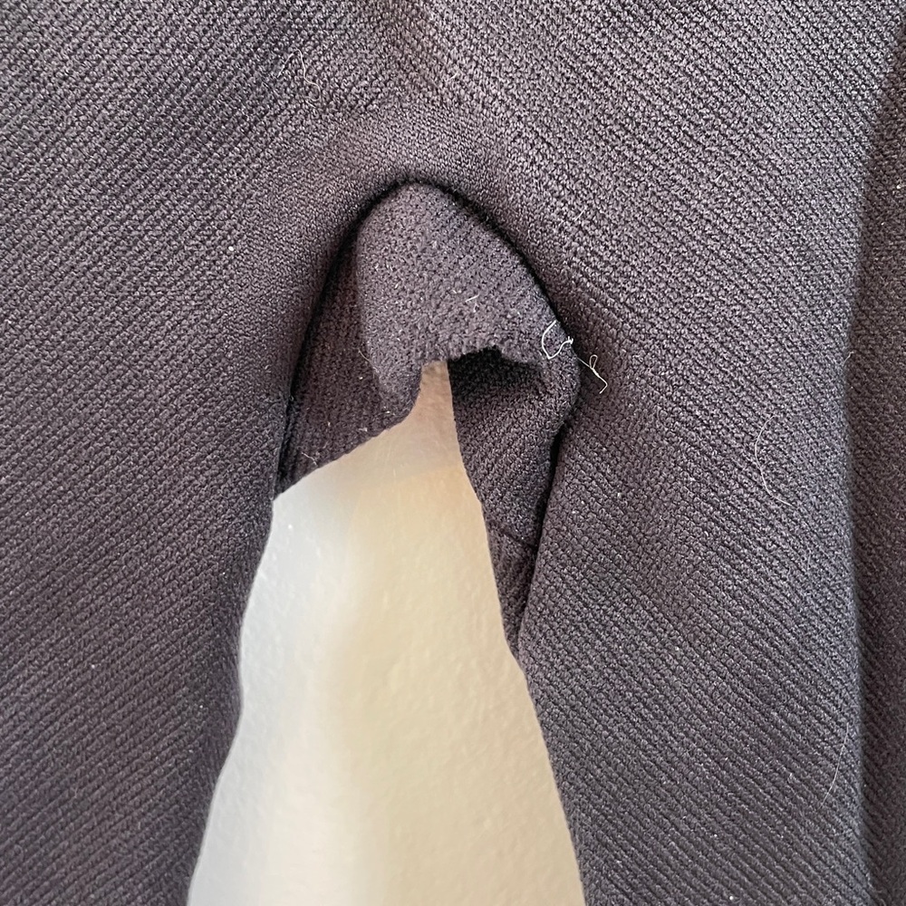 SPANX women’s black Textured Leggings medium - Picture 3 of 10